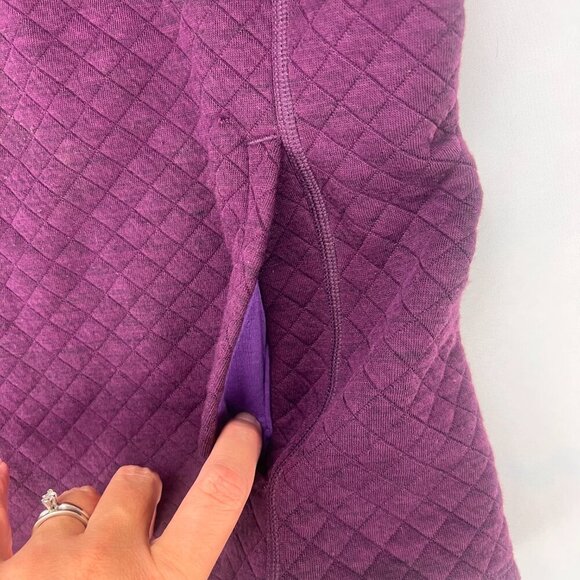 Marmot Purple Turtleneck pullover Size M - Picture 6 of 8